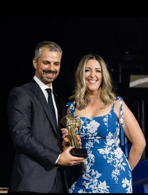 Award presentation at the 2026 HHF Annual Gala